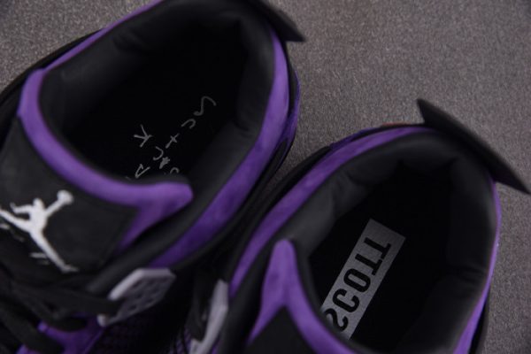 Travis Scott X Air Jordan 4 Retro Purple Aj4-766296