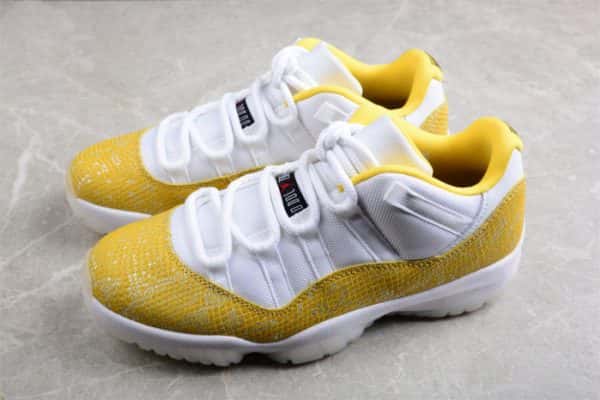 Air Jordan 11 Low ¡°Yellow Snakeskin¡± Ah7860-107