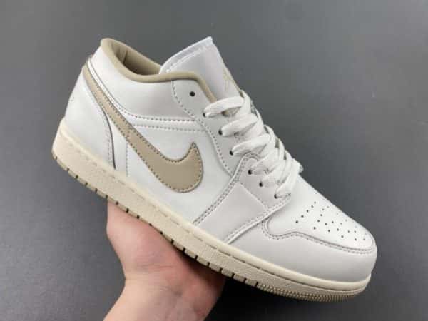 Air Jordan 1 Low ''Sail Pale Ivory'' DC0774-112