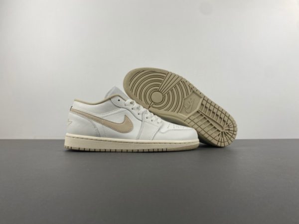 Air Jordan 1 Low ''Sail Pale Ivory'' DC0774-112