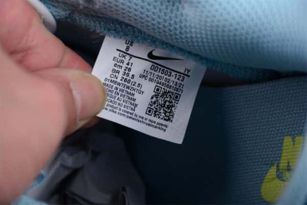 Nike Dunk Low Ocean Bliss Citron Tint Dd1503-123