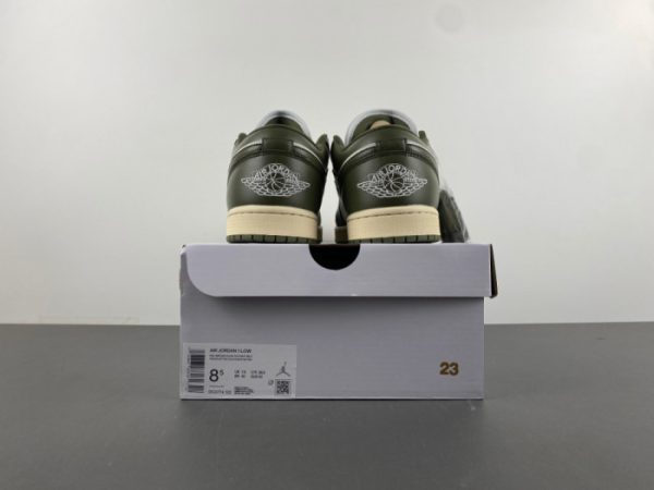 Air Jordan 1 Low ''Medium Olive'' DC0774-122