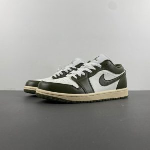 Air Jordan 1 Low ''Medium Olive'' DC0774-122