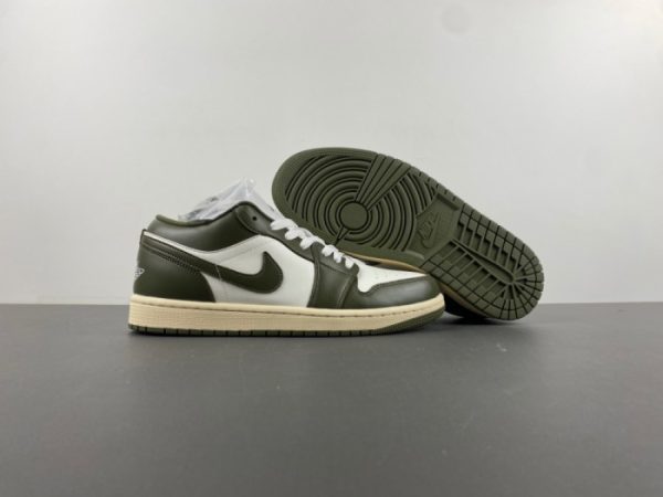 Air Jordan 1 Low ''Medium Olive'' DC0774-122