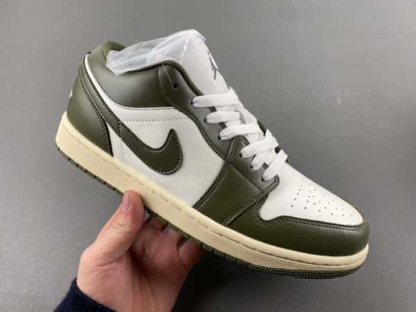 Air Jordan 1 Low ''Medium Olive'' DC0774-122