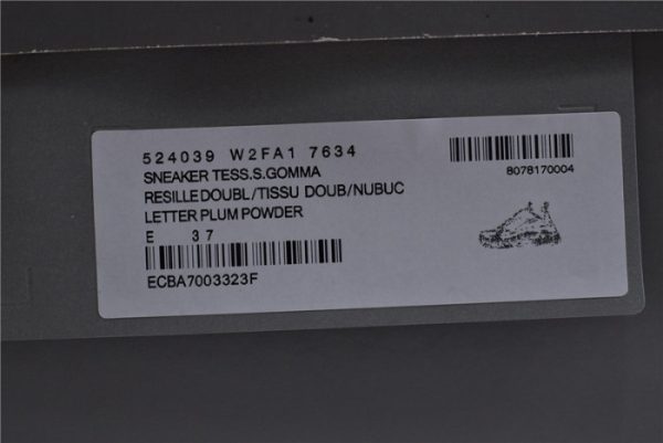 Triples Trainer Sneakers Letters 2000020