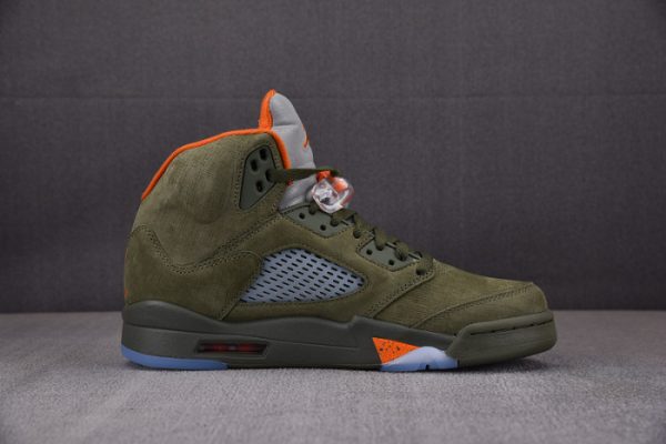 Air Jordan 5 Retro "Olive" Dd0587-308