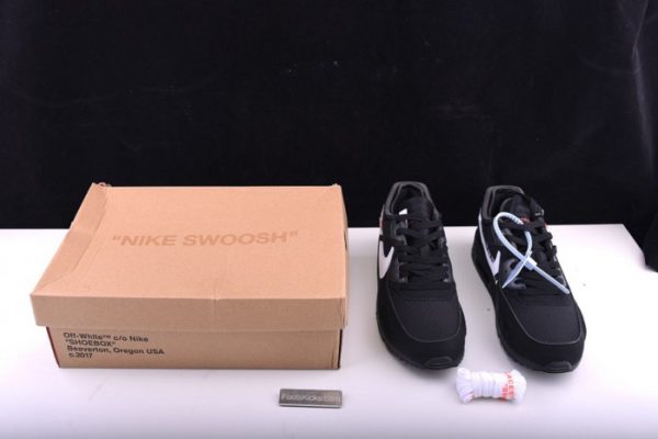 Ofw Nike Air Max 90 Black Aa7293-001