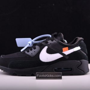 Ofw Nike Air Max 90 Black Aa7293-001