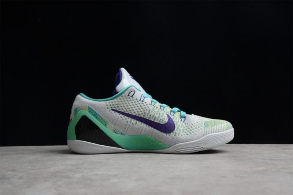 Nike Kobe 9 Grey Green Purple 630487-005
