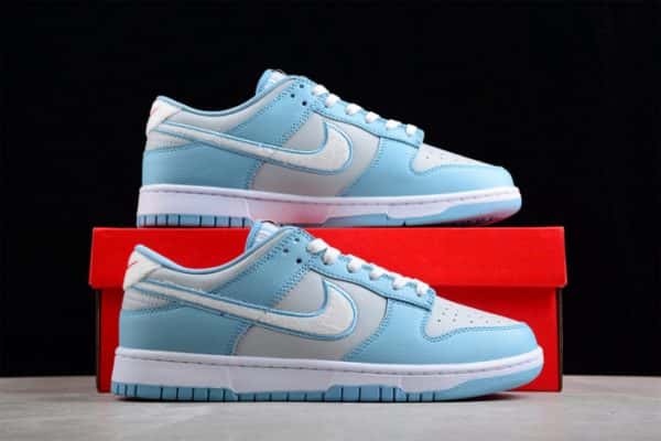Nike Dunk Low Retro Fleece Worn Blue Fb1871-011