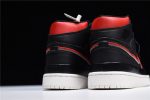 Jordan 1 High Double Strap Black Red Aq7924-106