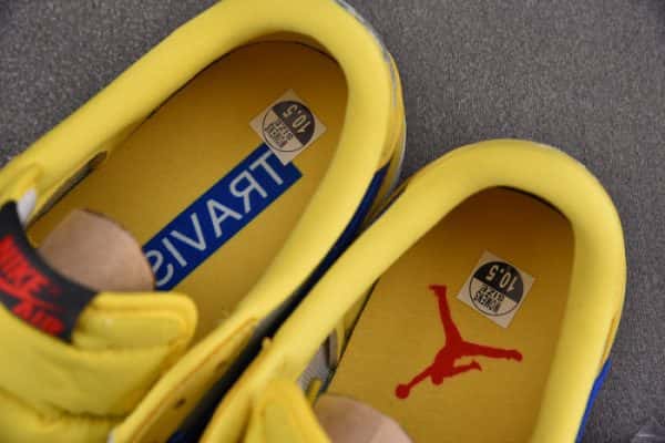 Travis Scott Air Jordan 1 Low Og Canary Dz4137-700
