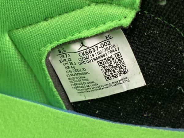 Air Jordan 1 High Zoom ¡°Rage Green¡± Ck6637- 002