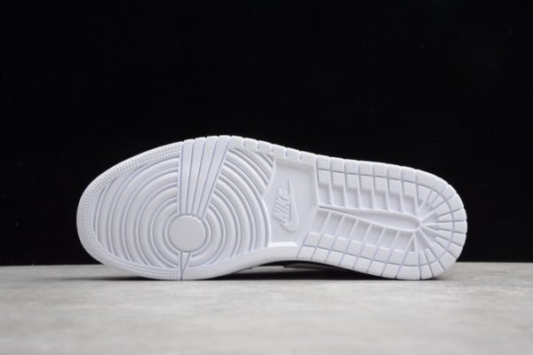 Air Jordan 1 Mid Black Noble Red Bq6472-016