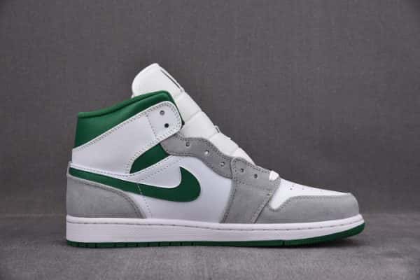 Air Jordan 1 Mid Grey Green Dc7294-103