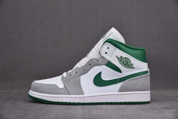 Air Jordan 1 Mid Grey Green Dc7294-103