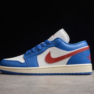Air Jordan 1 Low Sport Blue Gym Red Dc0774-416