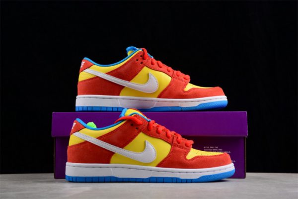 Nike Sb Dunk Low Bart Simpson Bq6817-602