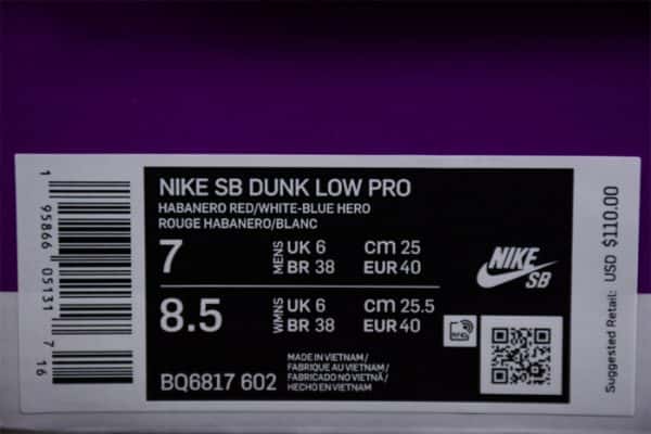 Nike Sb Dunk Low Bart Simpson Bq6817-602