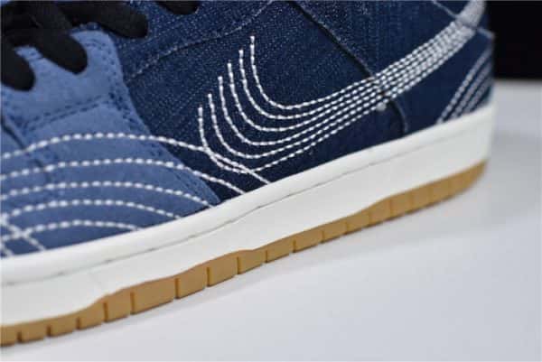 Nike Sb Dunk Low Sashiko Denim Gum Cv0316-400