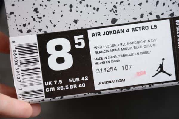 Air Jordan 4 "Colum" 314254-107