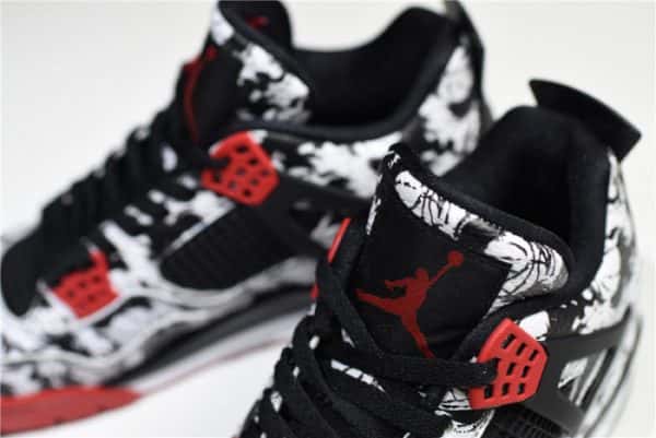 2018 Nwe 4 Tattoo Men Chinese Element Limited Edition White Black B00897-006