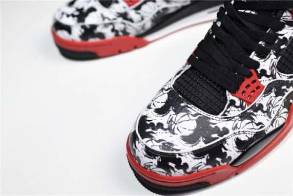 2018 Nwe 4 Tattoo Men Chinese Element Limited Edition White Black B00897-006