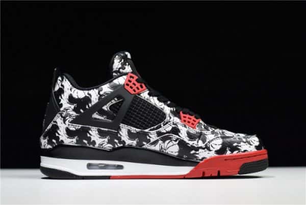 2018 Nwe 4 Tattoo Men Chinese Element Limited Edition White Black B00897-006