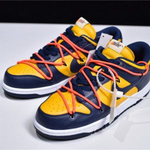 Nike Dunk Low Ofw Michigan Ct0856-700