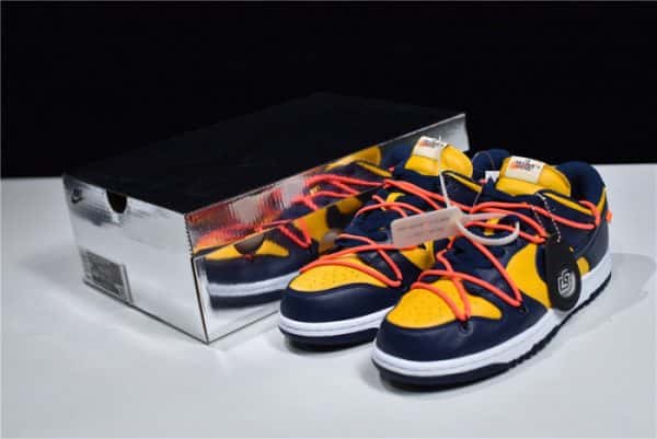 Nike Dunk Low Ofw Michigan Ct0856-700