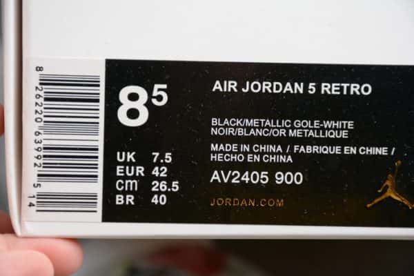Air Jordan 5 Wings Av2405-900
