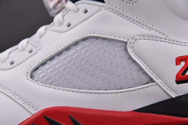 Jordan 5 Retro Fire Red Black Tongue (2025) HQ7978-101
