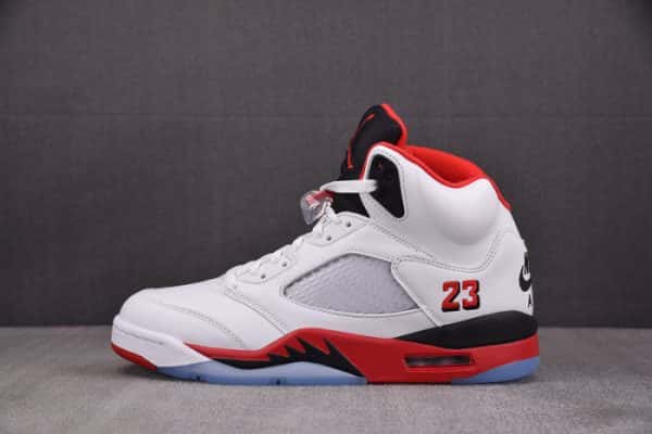 Jordan 5 Retro Fire Red Black Tongue (2025) HQ7978-101