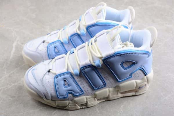Nike Air More Uptempo White Blue Fd9869-100
