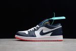 Air Jordan 1 Low Obsidian Ember Glow 553558-481