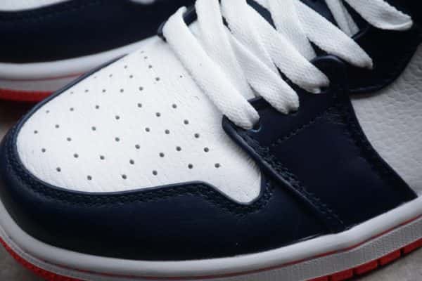 Air Jordan 1 Low Obsidian Ember Glow 553558-481