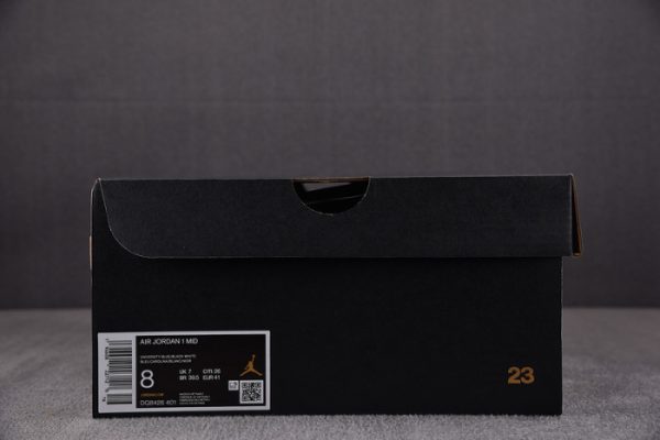 Air Jordan 1 Mid University Blue Black Dq8426-401