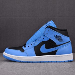 Air Jordan 1 Mid University Blue Black Dq8426-401