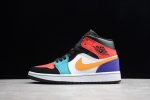 Air Jordan 1 Mid Multi-Color 554724-125