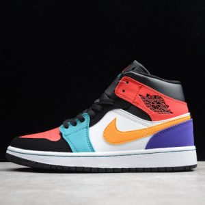 Air Jordan 1 Mid Multi-Color 554724-125