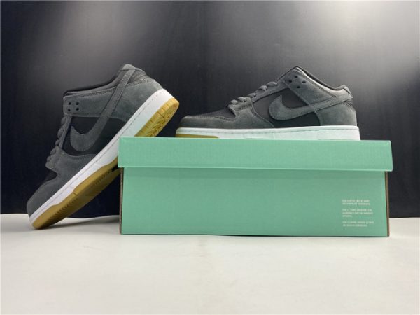 Nike Sb Dunk Low Dark Grey Black Gum Ar0778-001