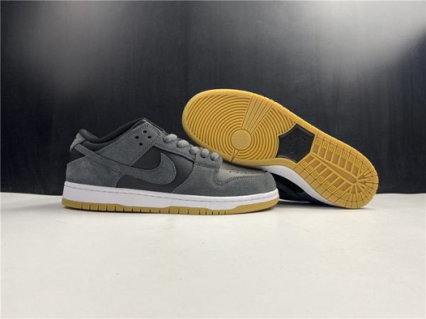 Nike Sb Dunk Low Dark Grey Black Gum Ar0778-001