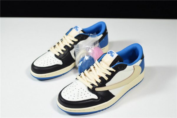 Air Jordan 1 Low X Fragment X Travis Scott Dm7866-140