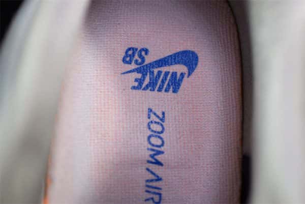 Nike Sb Dunk Low Prm Orange Blue Grey Shoes 854866-025