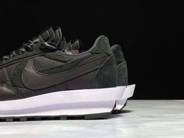 Sacai Nike Ldv Waffle Black Nylon Bv0073-002