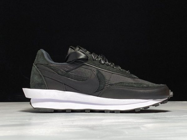 Sacai Nike Ldv Waffle Black Nylon Bv0073-002