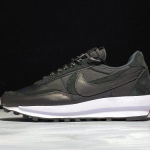 Sacai Nike Ldv Waffle Black Nylon Bv0073-002