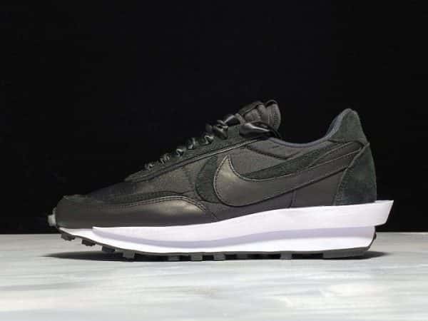 Sacai Nike Ldv Waffle Black Nylon Bv0073-002