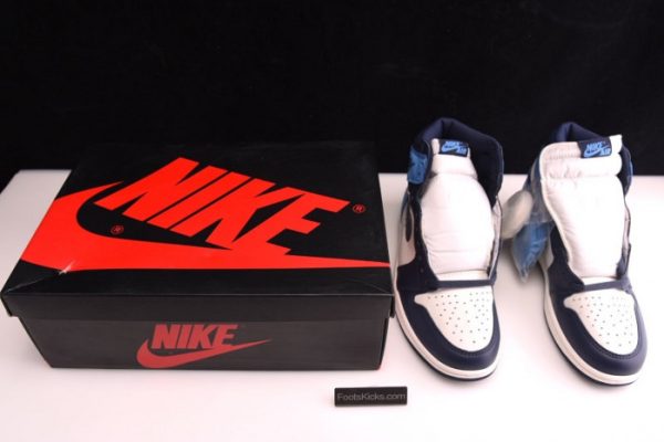 Air Jordan 1 Obsidian University Blue 555088-140